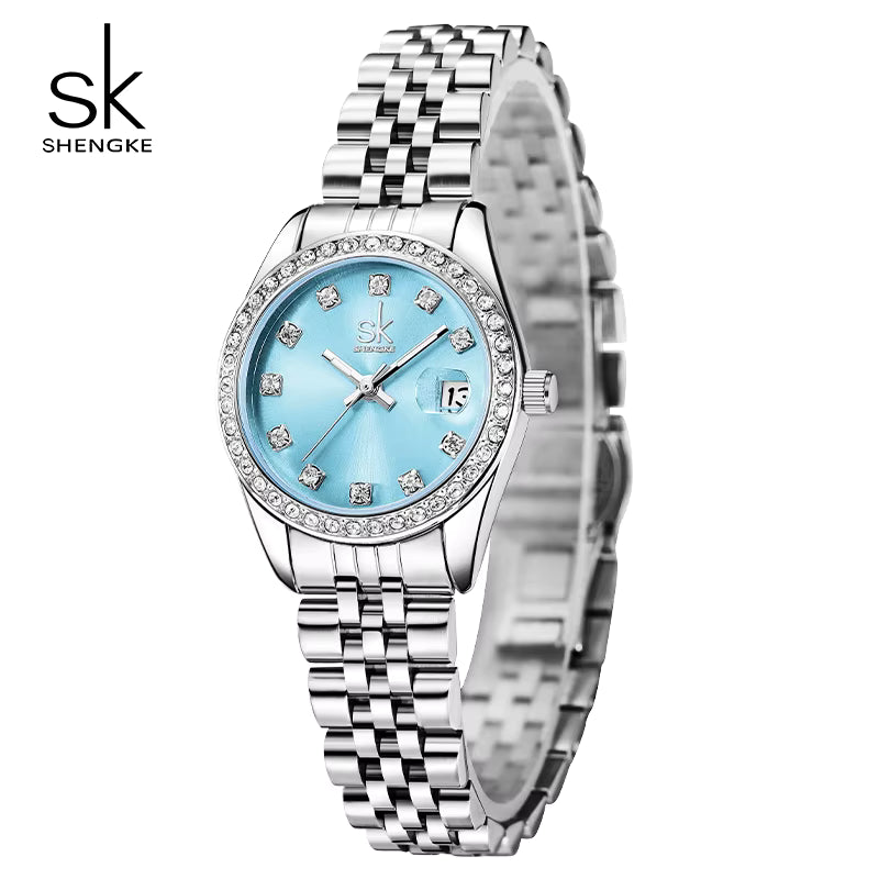 Luxury Retro Ladies Quartz Wrist Watch 2025 – Classic Fashion Women’s Watch with Calendar Ceyda