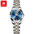 OLEVS 9931 Women’s Luxury Quartz Watch – Stainless Steel, Waterproof, Classic Fashion Design