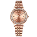 POEDAGAR 366 Women’s Quartz Watch – Waterproof Stainless Steel Strap Luxury Wristwatch